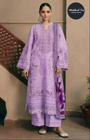 Mehboob Tex Elaf 2107 B Camric Cotton Heavy Embroidery Work Suit