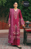 Mehboob Tex 2118 Camric Cotton Heavy Embroidery Work Suit