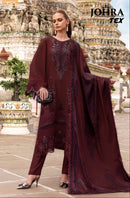 Johra Tex Jt 189 C Rayyon Cotton Embroidered Work Suit