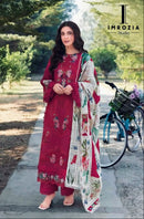 Imrozia Studio 505 C Pure Cotton Embroidery Work Suit