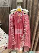 Maria.B 1114 A Premium Organza Silk Embroidery Work Suit