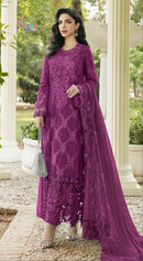 Shree Fabs Sf 5568 D Heavy Chiffon With Embroidered Work Suit