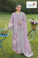 Saniya Trendz 1012 A Cotton Chikankari Embroidered Work Suit