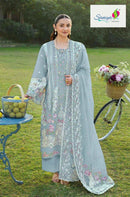Saniya Trendz 1012 B Cotton Chikankari Embroidered Work Suit