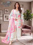 Laxuria Trendz 1685 B Premium Maslin Cotton Printed Pakistani Suit