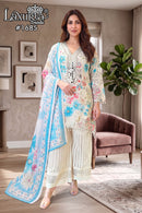 Laxuria Trendz 1685 A Premium Maslin Cotton Printed Pakistani Suit