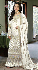 Shree Fabs Sf 5627 D Heavy Chiffon Embroidered Work Suit
