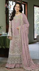 Shree Fabs Sf 5627 Heavy Chiffon Embroidered Work Suit