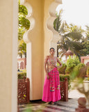 BB 95 Vichitra Silk Multi Thred Sequins Work Lehenga