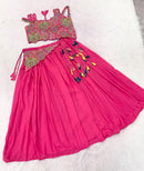 BB 95 Vichitra Silk Multi Thred Sequins Work Lehenga