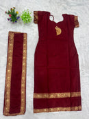 PB 206 A Premium Cotton Festival Wear Suit
