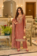 Eba 50174 A Fandy Sifoon Embroidery Work Designer Suit