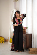 SP 93 Heavy Reyon Silk Embroidery Thread Work Co Ord Set