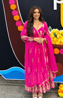 SSR 552 Heavy Georgette Embroidered Work Designer Kurti