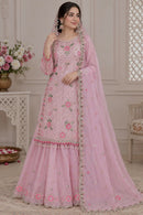 DB 49 Designer Heavy Embroidery Sequence Work Suit