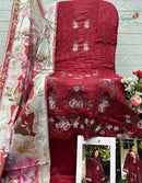 Saniya Trendznx 7211 L Premium Cotton Chikankari Embroidered Pakistani Suit