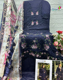 Saniya Trendznx 7211 I Premium Cotton Chikankari Embroidered Pakistani Suit