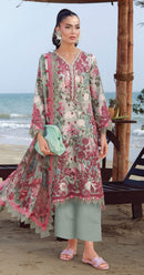 Alzohaib Az 1627 Premium  Pure Cotton Designer Pakistani Suit