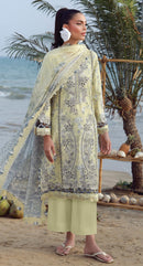 Alzohaib Az 1630 Premium  Pure Cotton Designer Pakistani Suit