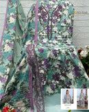 Alzohaib Az 1626 Premium  Pure Cotton Designer Pakistani Suit
