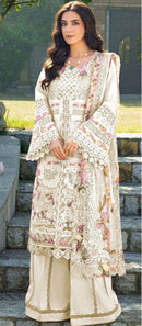 Saniya Trendz 1744 Cotton Chikankari Embroidered Work Pakistani Suit