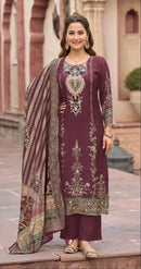Shree Fabs Kt 398 B Pure Viscous Maslin Digital Printed Pakistani Suit