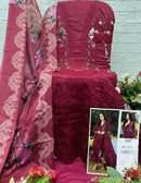 Saniya Trendznx 1722 B Cotton Chikankari Embroidered Work Pakistani Suit