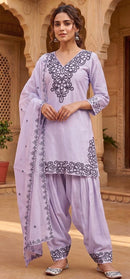 Hoor Tex 971 A Heavy Roman Glass Silk Pakistani Suit