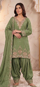 Hoor Tex 969 C Premium Heavy Chiffon Designer Pakistani Suit