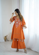 SRK 5286 A Pure Khadi Cottan Sequence Work Suit