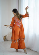 SRK 5286 A Pure Khadi Cottan Sequence Work Suit