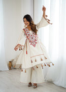 SRK 5286 C Pure Khadi Cottan Sequence Work Suit