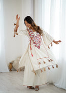 SRK 5286 C Pure Khadi Cottan Sequence Work Suit