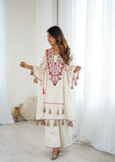 SRK 5286 C Pure Khadi Cottan Sequence Work Suit
