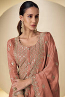 Gulkayra Designer 7651 C Designer Real Simar Silk Suit
