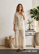 Lu 10337 Elegant Ethnic Cotton Co Ord Set