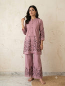 Lu 8190 B Elegant Ethnic Cotton Co Ord Set