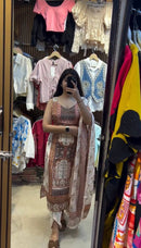 DB 008 A Designer Heavy Natural  Silk Suit