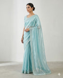 AB 3010 4 Space Silk Saree Elegant Zarkan Diamond Work Saree