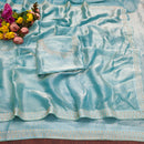 AB 3010 4 Space Silk Saree Elegant Zarkan Diamond Work Saree