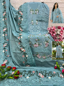 Shree Fabs 4573 B Pure Cotton Heavy Self Embroidered Pakistani Suit