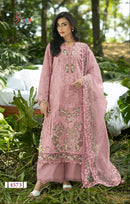 Shree Fabs 4573 Pure Cotton Heavy Self Embroidered Pakistani Suit