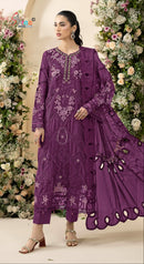 Shree Fabs Sf 5638 H Chiffon Heavy Embroidery Work Pakistani Suit