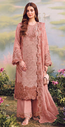 Motifz 5498 J Siffon Embroidery Khatli Work Pakistani Suit