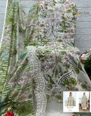 Alzohaib 1637 Premium Pure Cotton Patch Work Pakistani Suit
