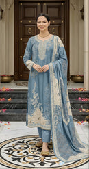 Shree Fabs Kt 338 K Premium Viscous Maslin Digital Printed Pakistani Suit
