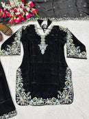 MT 4019 Pure Heavy Gmy Silk Embroidery Work Designer Suit