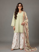CW 1218 C Premium Cotton Hevy Embroidery Work Pakistani Suit
