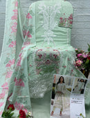 Saniya Trendznx 1703 Cotton Chikankari Embroidered Work Pakistani Suit