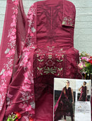 Saniya Trendznx 1704 Cotton Chikankari Embroidered Work Pakistani Suit